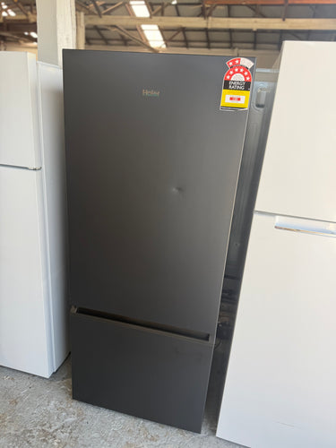 Factory second Haier HRF420BEC is a 433L bottom mount refrigerator